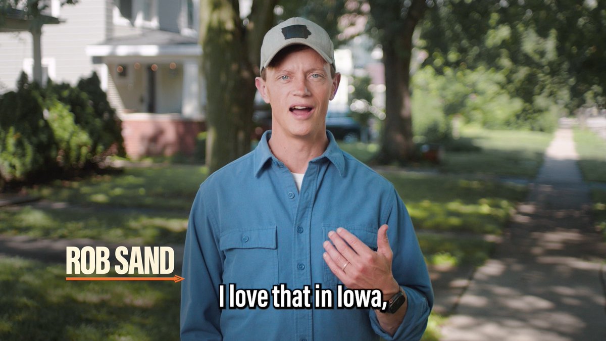Iowans can’t buy homes because of predatory hedge funds driving up prices, family farms are falling victim to foreign investors, and data centers are being paid with Iowa tax dollars to raise our utility prices. Enough is enough. As governor, I’ll work to keep Iowa homes and Iowa land in Iowans’ hands while bringing down costs.
