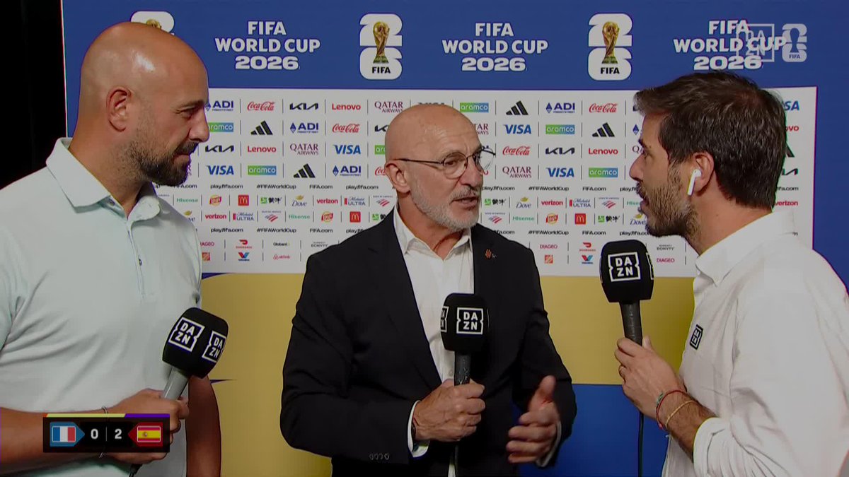 🗣️ Luis de la Fuente: "Estoy emocionado y orgulloso de este equipo" #DAZNMundial