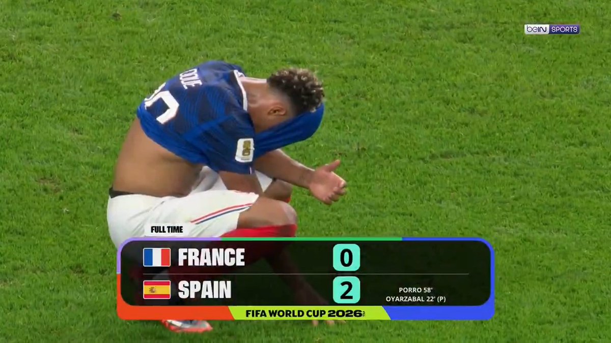 🇫🇷 France 0-2 Spain 🇪🇸 Highlights ⤵️ #FIFAWorldCup