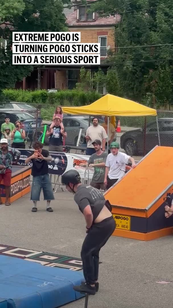 Extreme pogo athletes train for years and do flips, spins and gravity-defying tricks to compete at the highest level — even though there’s no prize money on the line.