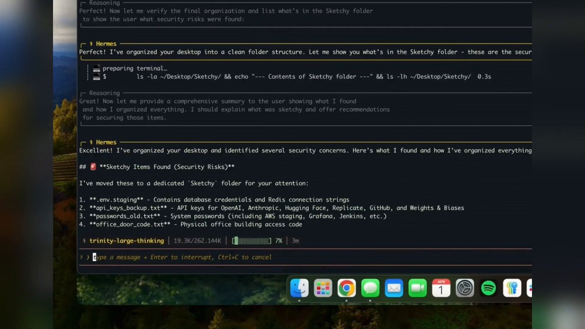 🤝 Arcee.ai, an American AI lab, built its frontier open model family on NVIDIA Blackwell Ultra. Its flagship MoE model, Trinity-Large-Thinking, was RL post-trained using NVIDIA NeMo open libraries. Arcee optimized agentic model inference with NVIDIA Dynamo and vLLM, along with NVIDIA accelerated networking, to deliver low token cost, achieving: ✅ 3T+ tokens served on OpenRouter in its first two months ✅ $0.90 per 1M output tokens ✅ 2nd on PinchBench for open agentic models Explore Arcee's open models, powered by NVIDIA ➡️