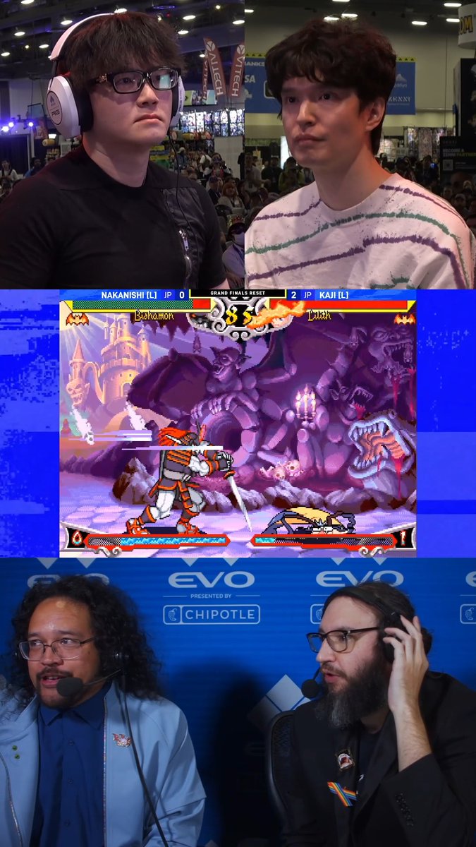 The Winning Moment for Vampire Savior at #Evo2026