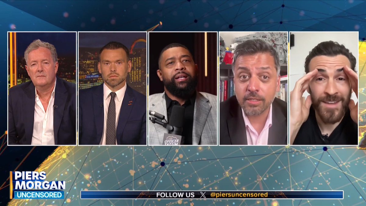 'Now look at us! People getting murdered every weekend!' Brandon Tatum tells the Uncensored panel why he agrees with Charlie Kirk that black people had it better right after slavery. Watch more 👇 📺 Piers Morgan | Brian Tyler Cohen | Wajahat Ali