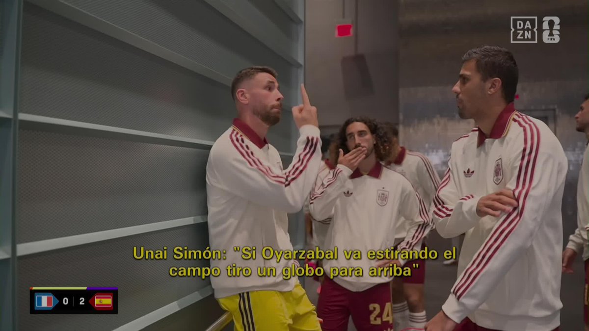Unai Simón, EL ESTRATEGA TÁCTICO 👏 Cuando tu portero lee así el fútbol, es bestial #DAZNMundial