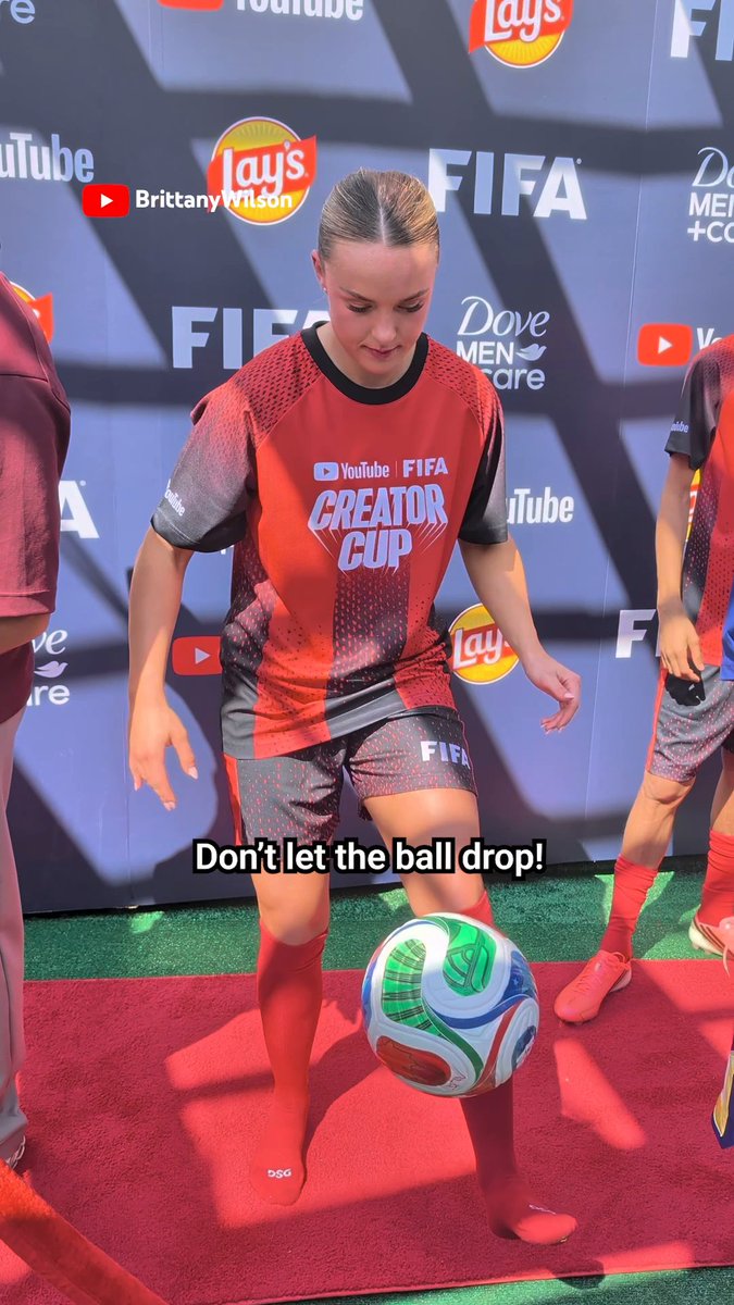 okayyy your favorite creators have some skill 🤫 watch more from the YouTube FIFA Creator Cup here: