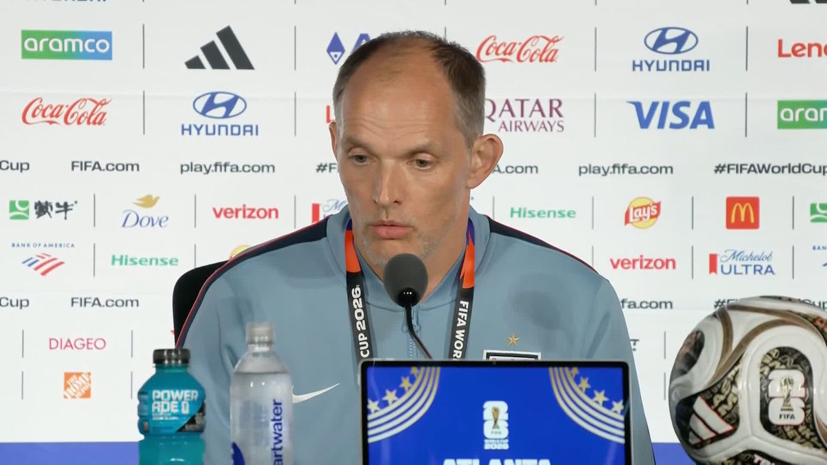 "We're very hungry and ready to go" 🏴 Thomas Tuchel looks ahead to England's World Cup semi-final with Argentina and insists that his side are not focusing on the football rivalry between the nations 💬