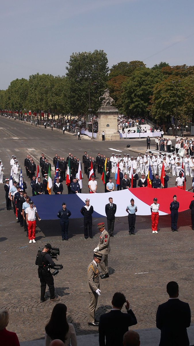 European troops and warplanes join Paris Bastille Day parade in a show of unity for Ukraine. On President Emmanuel Macron’s last Bastille Day as president, he hosted around 30 other leaders for the event.