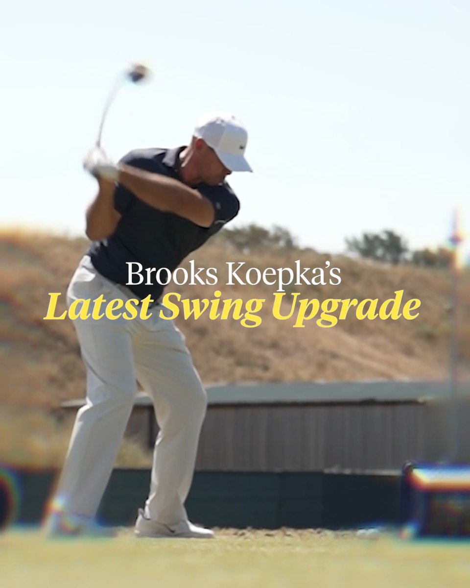 Brooks Koepka has a new swing feel. Let's break it down. 👇