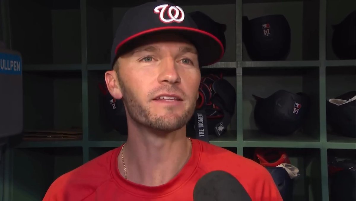 Blake Butera '15 was the last @BCBirdball player to wear No. 3 before it was retired in honor of Pete Frates '07. Butera, the youngest MLB manager in 54 years, talked about his return to Boston, his time on the Heights, and Pete. #StrikeoutALS 🎥: NESN