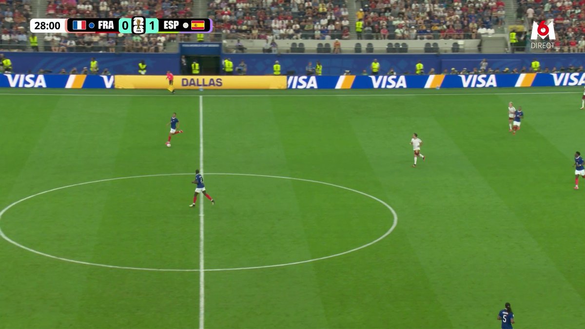 Le moment le plus dur de ce match. Force Saliba on espère vraiment que ça va se régler 🙏🙏