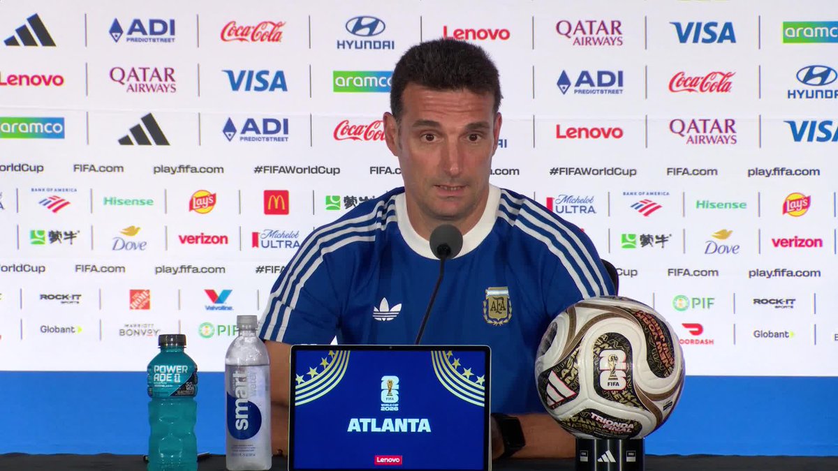 Scaloni ilusionado con la semifinal contra Inglaterra "Antes de empezar, hubiera firmado llegar hasta aquí. Me da igual como estemos, no tengo ningún reproche" #DAZNMundial #FIFAWorldCup