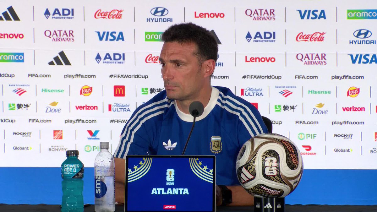 "Se recuerda ese partido y la actuación de Diego, sobre todo el segundo gol. Casualmente fue contra Inglaterra, pero si hubiera sido otro el rival sería igual de lindo". Lionel Scaloni y el recuerdo de Maradona. 🇦🇷🤍