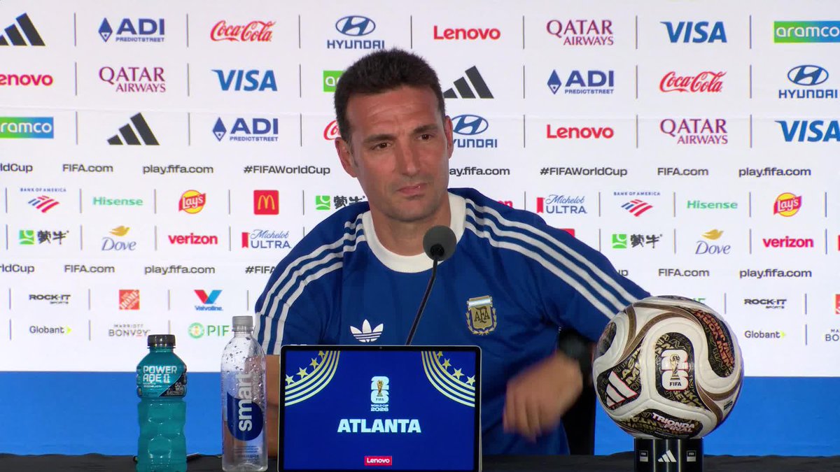 "YO HUBIERA FIRMADO LLEGAR A UNA SEMIFINAL DEL MUNDIAL HACE UN MES Y MEDIO ATRÁS. ME DA IGUAL COMO ESTAMO. ESTOY Y ESTAMOS SUPERILUSIONADOS" ✍️ Lionel Scaloni ⚽ #ESPNMundial 📺 Mirá los mejores partidos de la #FIFAWorldCup por ESPN, en el Plan Premium de #DisneyPlus