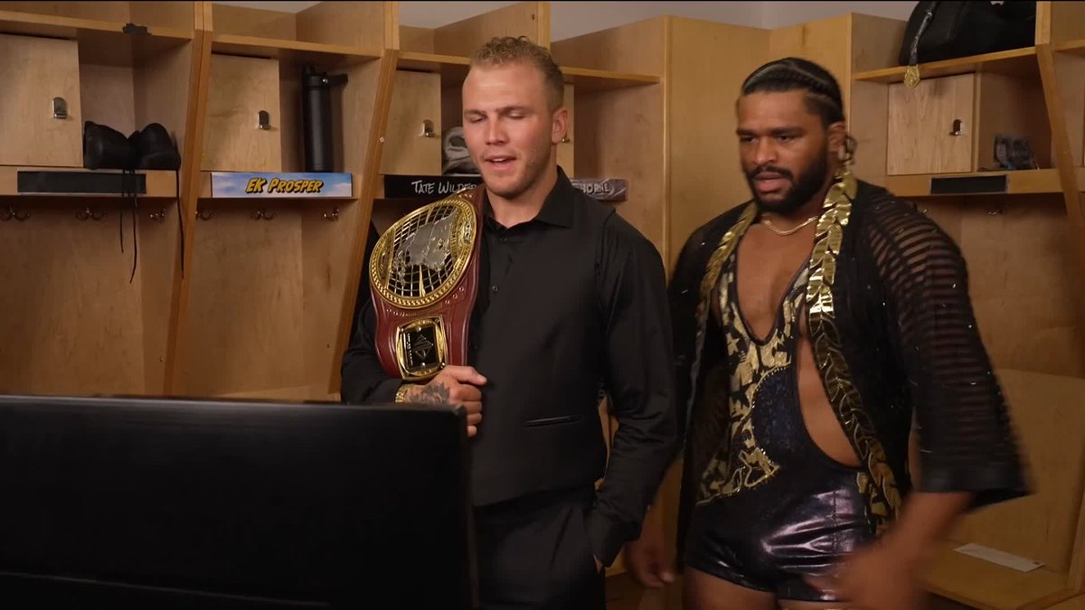 Do Myles Borne | THE KID and Tavion Heights WWE have their sights set on the Tag Team Titles? 👀 AND it looks like Kam Hendrix has his EYES on the NXT North American Title!