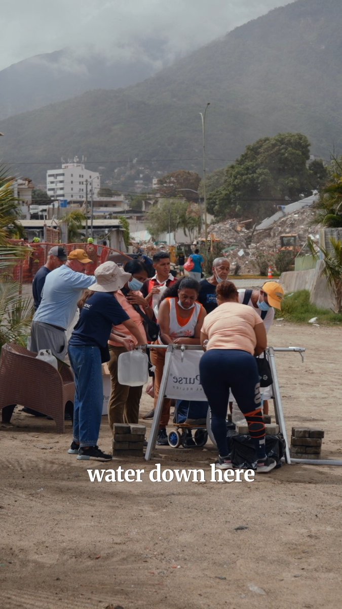Earthquakes don't just damage above-ground structures, they often sever underground pipes and water lines. Our Water, Sanitation, and Hygiene team has been working nonstop to make sure that Venezuelans have access to clean water. But it's about so much more than clean water. It's about meeting those who come to the water stations with compassion, comfort, and the love of Jesus Christ. 🚰 🏥 See how we're serving earthquake survivors at