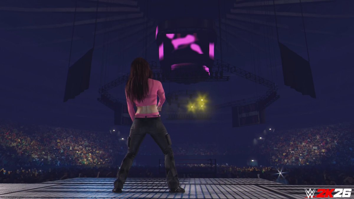 Turning up the volume for the queen of extreme. ๐ Lita โ00 is arriving soon in the premium track of Ringside Pass Season 4! Amy Dumas #WWE2K26