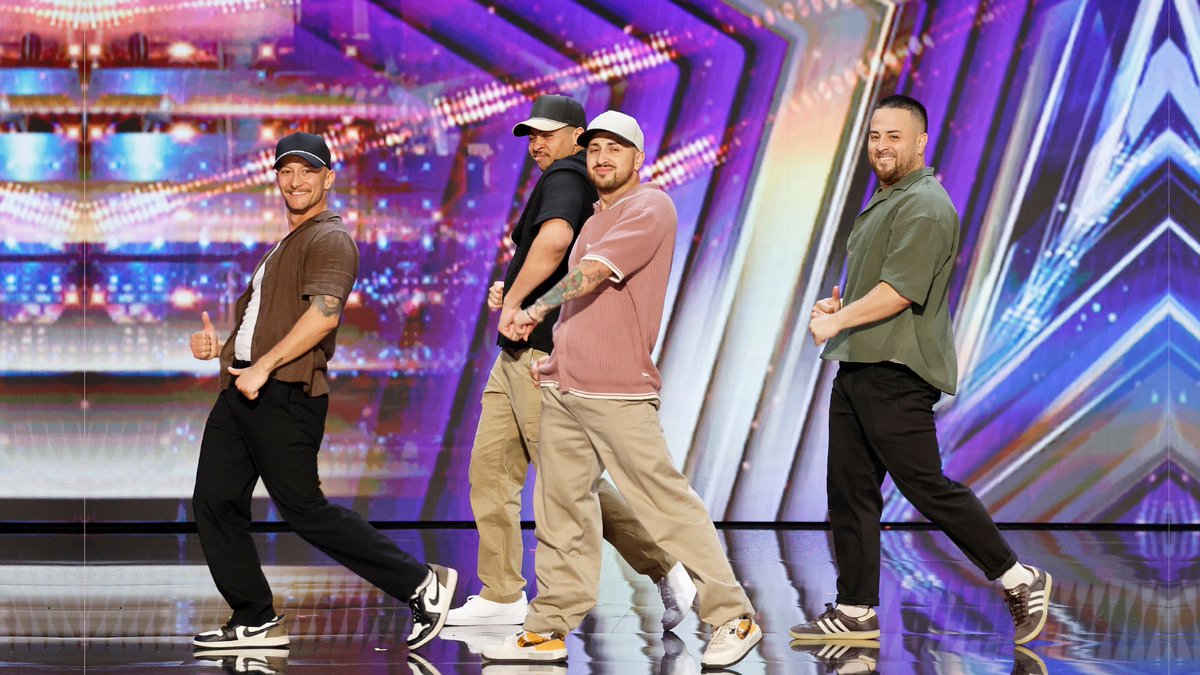 Their kids told them to audition, and these dads delivered!! From one dancing dad to another, Elektro Dads absolutely SHOWED OUT! ❤️🔥 #AGT
