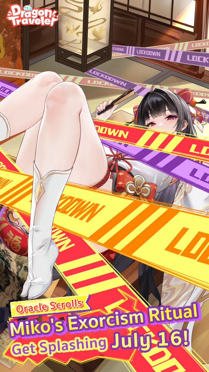 [Himiko] Evil Thoughts Taking Root? Then You Need a Little Exorcism! 🎁Gift Code: ShenBMH Spilled wine all over your clothes? ❤️Hmm... I bet you can guess what I'm about to suggest next... 🔗Download Now: #DragonTraveler