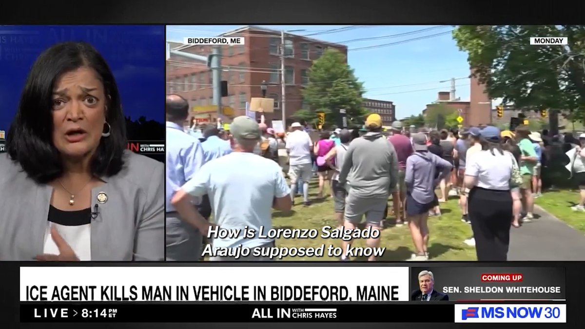 How are you supposed to know that unmarked vehicles with people in masks and no identification are ICE and CBP? The tactics that are being used are that of a militia, not a government agency. They must be stopped.