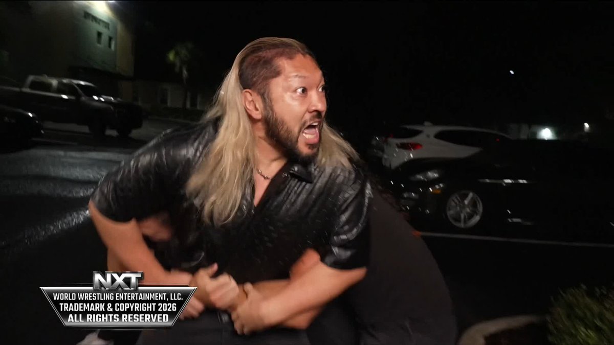 CHAOS between Tony D and Naraku! 😲 A STREET FIGHT for the NXT Title NEXT WEEK!