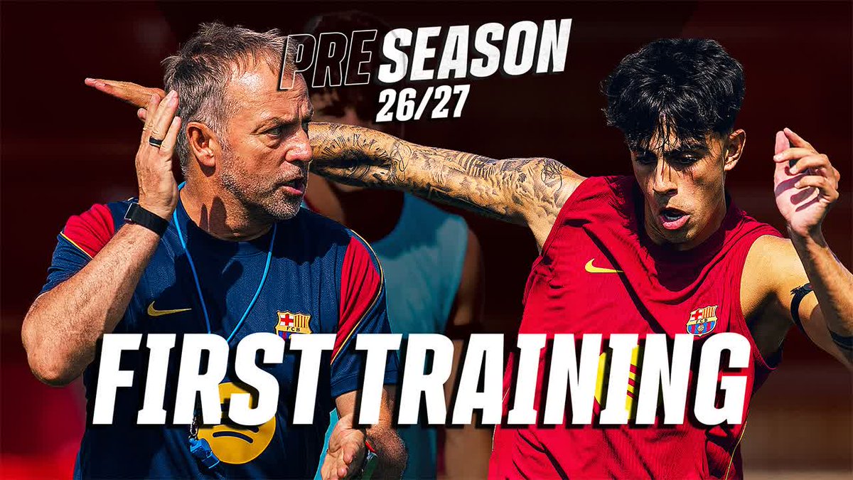 ¡Así ha sido el primer entrenamiento de la pretemporada! 👊