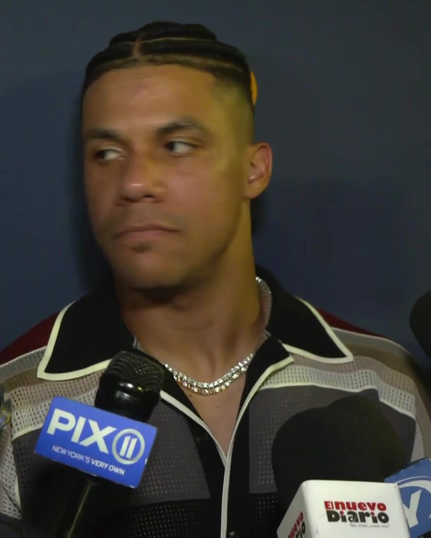 "We have a lot of talent in there and talent that can do damage. I feel like we have guys that, they can do it all." Juan Soto talks about his expectations for the Mets in the second half: