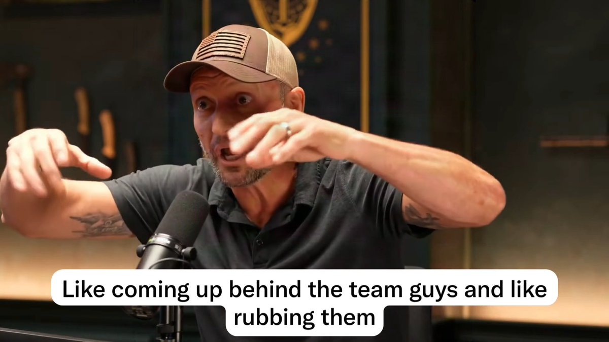 Former SEAL Team Six operator Matt Bissonnette—who was on the Bin Laden raid—calls out “creepy” and “handsy” Joe Biden in an interview with Andy Stumpf on the Cleared Hot Podcast: “Vice President Biden was very handsy, right? Like coming up behind the team guys and like rubbing them on the shoulders and like trying to tell bad, bad jokes. You're like, "It's very awkward. Who's, who's the handsy guy that's telling really bad jokes?" Like, so I, I reference him as the drunk uncle at Thanksgiving dinner, like, "Who's super creepy? Who invited the creepy guy?" It's just, he was, it was just odd…”