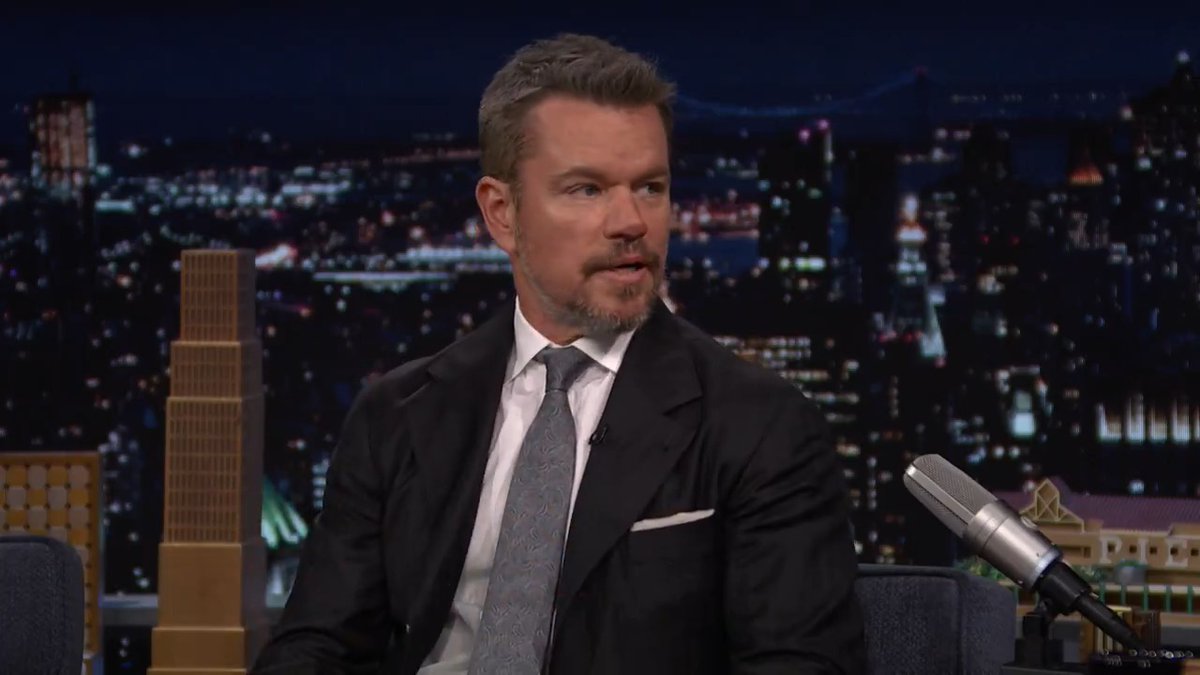 Matt Damon has ties to both Argentina and Spain ahead of the World Cup finals 👀 #FallonTonight #FIFAWorldCup