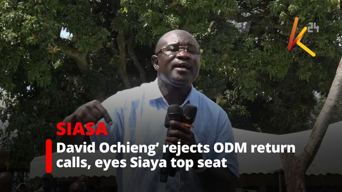 Ugenya MP David Ochieng’ has dismissed calls by ODM elder Dr Oburu Oginga for him to return to the party, insisting he can win the Siaya governor seat without ODM’s backing.