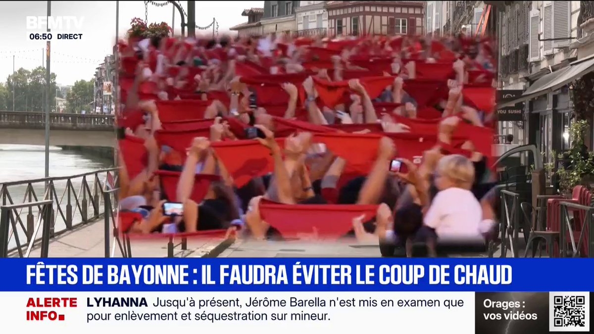 Sécurité, fortes chaleurs: Bayonne se prépare à accueillir plus d'un million de festivaliers