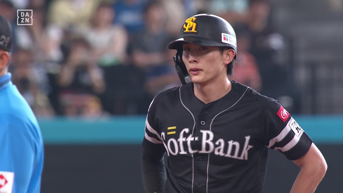 大記録達成もクールに 周東佑京 通算250盗塁達成㊗ ⚾️日本ハム×ソフトバンク #sbhawks #だったらDAZN