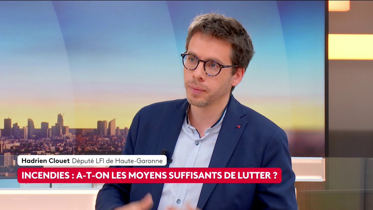 🔴 Stockage de l’eau : "Nous ne serons jamais d’accord avec une privatisation de l’eau ni avec le fait que certains puissent collecter l’intégralité de l’eau au détriment des autres." 🗣 Hadrien Clouet, député LFI de Haute-Garonne. #canal16