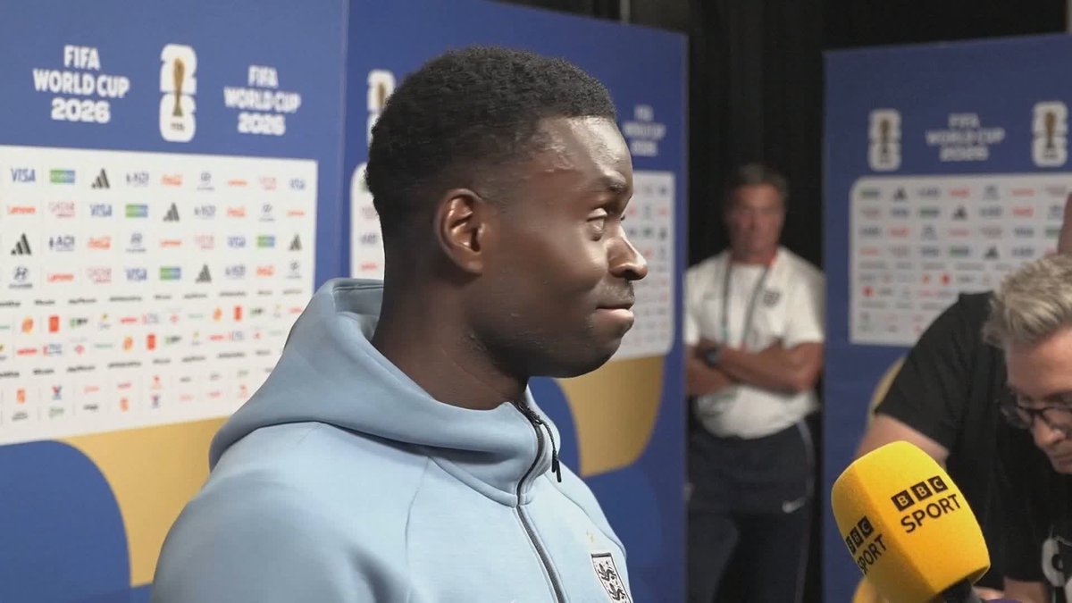 🗣️ "What's the pressure? The onus is on them. They're the world champions. They need to come out and defend their title." England defender Marc Guehi says the pressure is on Argentina ahead of the World Cup semi-final 🏴
