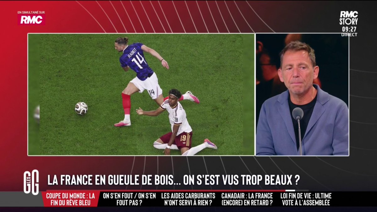 🗣️ Daniel Riolo : "Contre l'Espagne, tu ne peux pas perdre avec panache. La solution pour les battre, c'est de jouer sale." #GGRMC