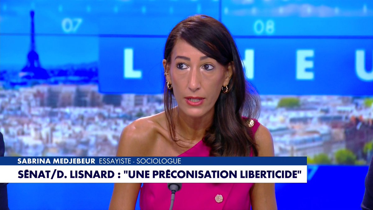 Avant 2027, le Sénat veut lutter contre les «zones grises de l'information». Sabrina Medjebeur, essayiste, sociologue réagit dans #HDPros : «C'est une dérive liberticide» Toute l'info est à retrouver sur