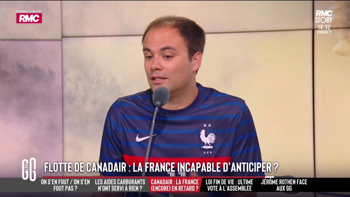 🛩️ "Faisons un Canadair français pour l'été prochain." 🇫🇷 🗣️ Charles Consigny : "Faisons comme avec Notre-Dame. On a les capacités industrielles. On fait péter le verrou administratif. On va trouver des investisseurs. Faire ça en 1 an, ça aurait de la gueule." #GGRMC