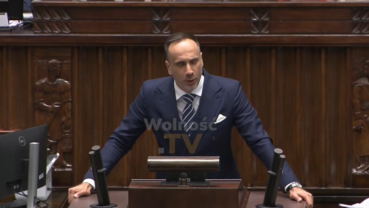 🔴 Janusz Kowalski do Czarzastego: Gdzie pan był, kiedy Polka była gwałcona przez Ukraińca w Płocku? Gdzie pan był, jak w Bielsku-Białej Ukraińcy prawie zabili Polaka? Gdzie pan był, kiedy 37-letni Ukrainiec kopnął jedenastolatkę? Gdzie pan był, kiedy hordy lewackie atakowały księży i kościoły? PRECZ Z KOMUNĄ‼️ Janusz Kowalski 🇵🇱