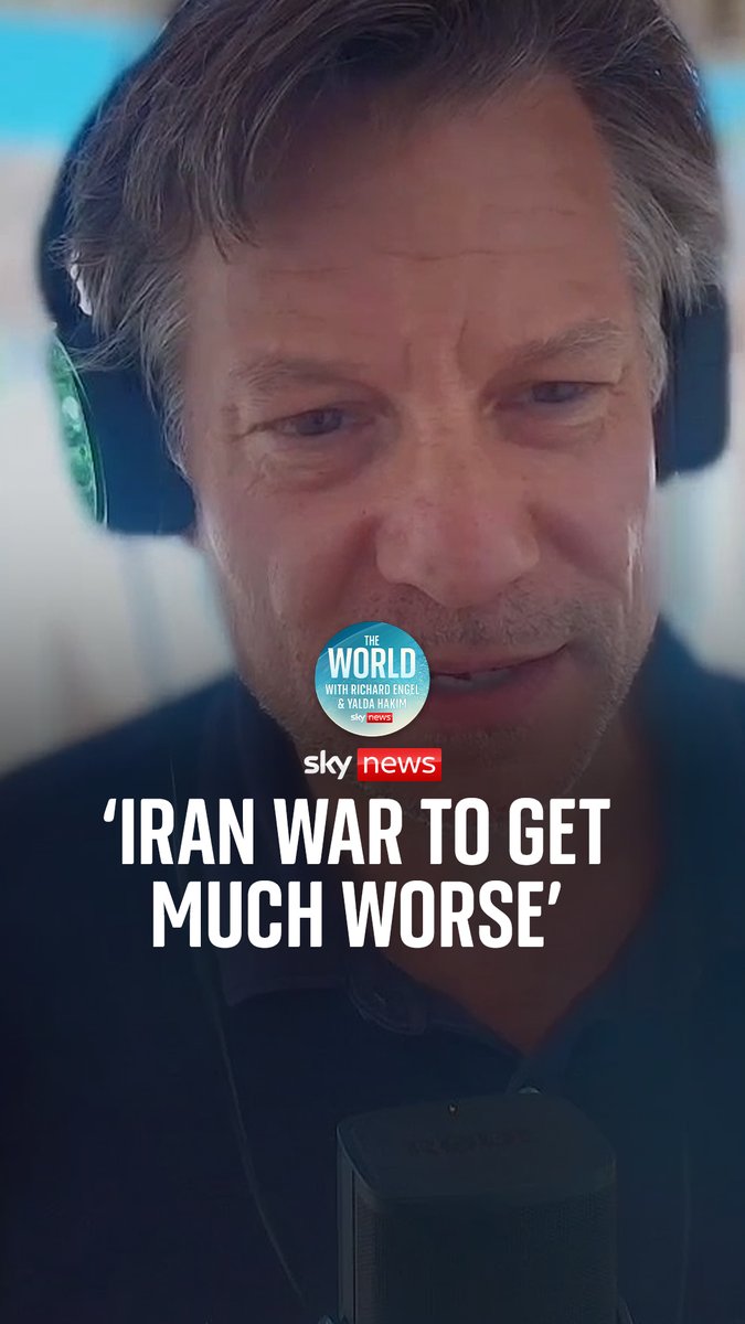What happens next in Iran? Political scientist Robert A. Pape thinks the war is likely to get 'bigger' and 'much worse', with a chance of US troops being sent in. Hear his full discussion with Richard Engel on The World podcast. 🎧 👉