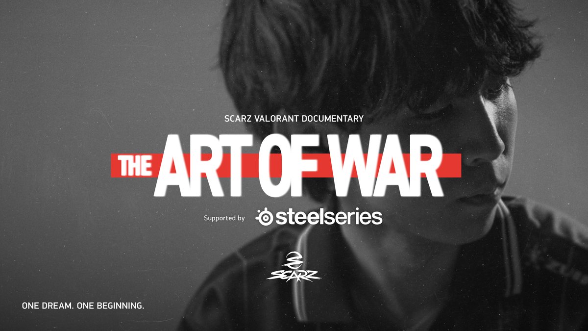 【THE ART OF WAR】Ep.01 / 存続か、解散か。supported by SteelSeries Artが手掛ける、VALORANT部門再始動のドキュメンタリーシリーズ。 第一話では、プロジェクト立ち上げの背景とコーチとして新たな挑戦に踏み出すArtの決意に迫ります。 🎥 #SCARZ #THEARTOFWAR