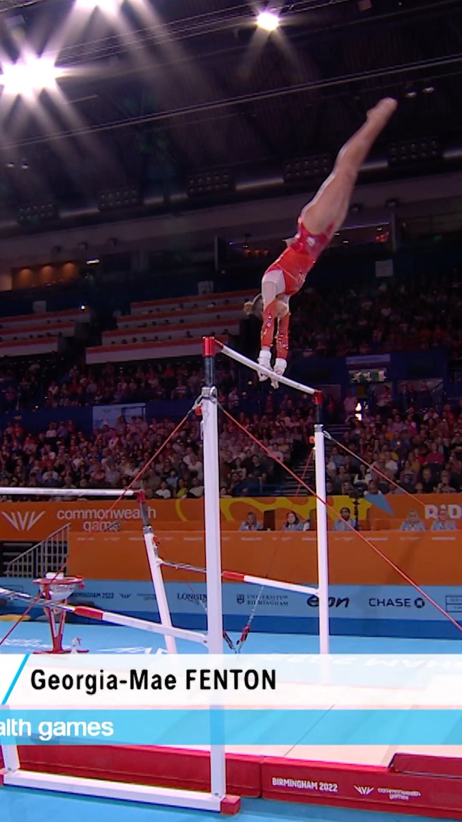 When Georgia-Mae Fenton retained her 2018 Uneven Bars Gold medal in 2022 🥇 Will she win again at the 2026 Commonwealth Games? 👀