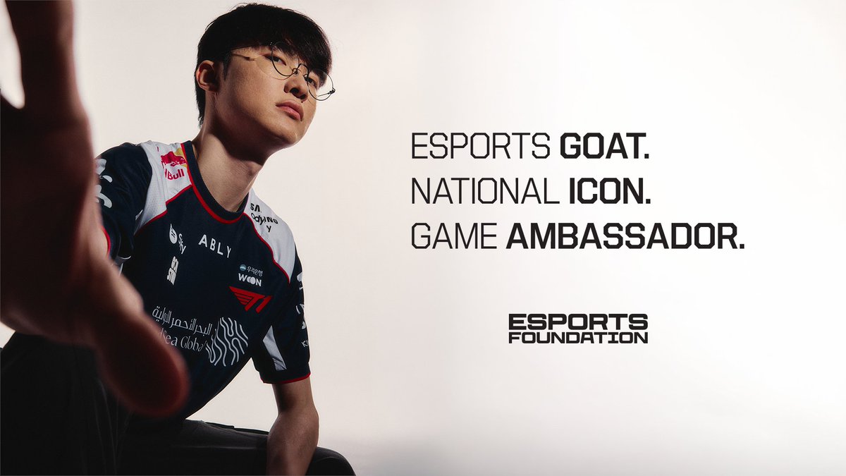 The game has changed countless times, but one name never left the conversation. T1 Faker, the Esports Foundation Game Ambassador.