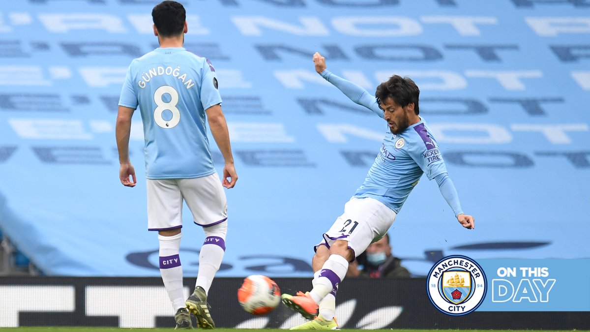 #OnThisDay: #ManCity 2-1 Bournemouth [2020] ⚽️ [6’] David David Silva ⚽️ [39'] Gabriel Jesus - ⚽️ [88'] David Brooks