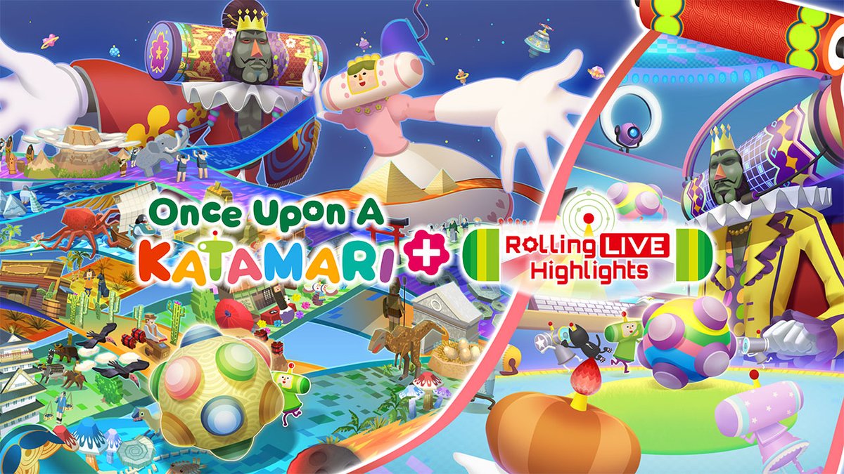 Once Upon A KATAMARI is joining Nintendo Switch 2 with mouse controls, smoother framerate, and HD graphics! Then, keep the good times rolling with Rolling LIVE Highlights, a paid DLC with new cousins and quests!