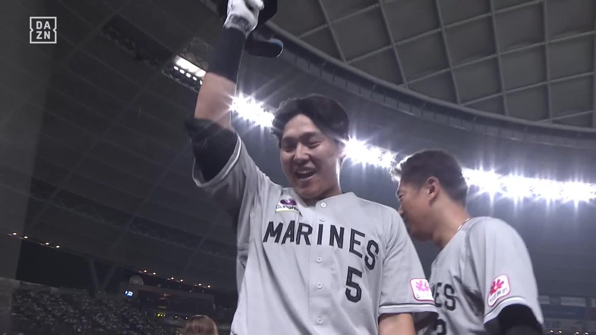 ひときわ大きい声援 「ヤスダコール」を一身に受け 安田尚憲 勝ち越しホームラン ※八木彬に9勝目の権利 ⚾️西武×ロッテ #chibalotte #だったらDAZN