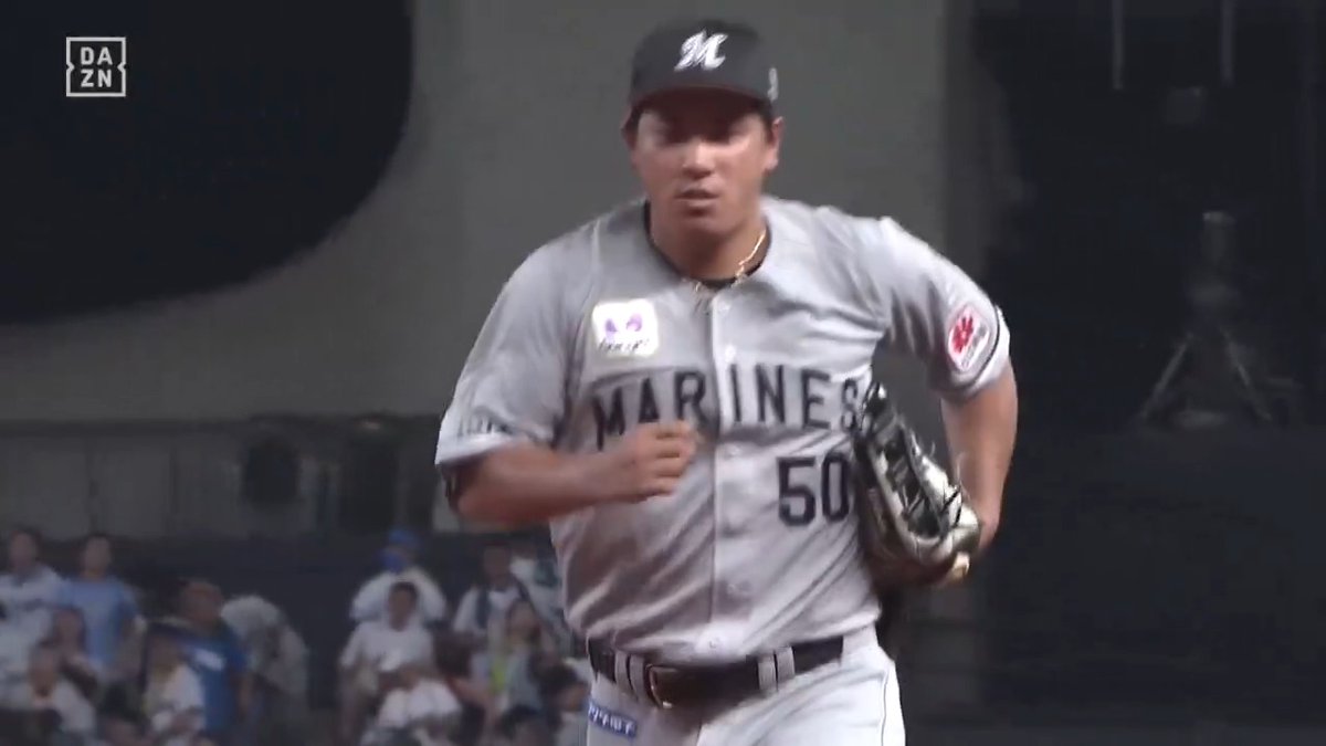 持ち味を発揮 これが愛斗の守備 ランニングキャッチからの好返球 ⚾️西武×ロッテ #chibalotte #だったらDAZN