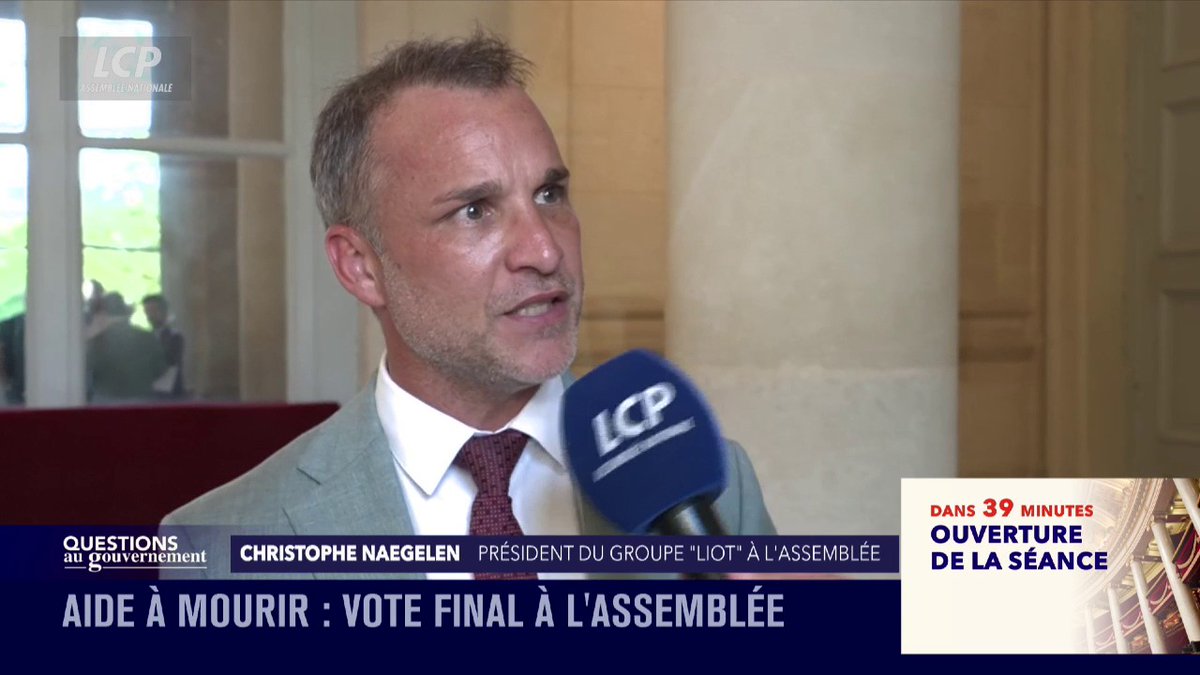 Aide à mourir: "Toutes les familles ne sont pas des familles aimantes", met en garde Christophe Naegelen (Liot). #QAG