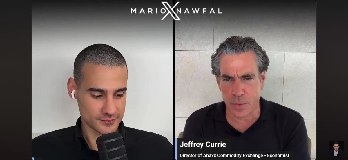 Commodity market guru Jeff Currie on gold: "I want to be long gold this time around… When an economy begins to slow, and people become concerned about a recession, that's when you want to be long gold.”