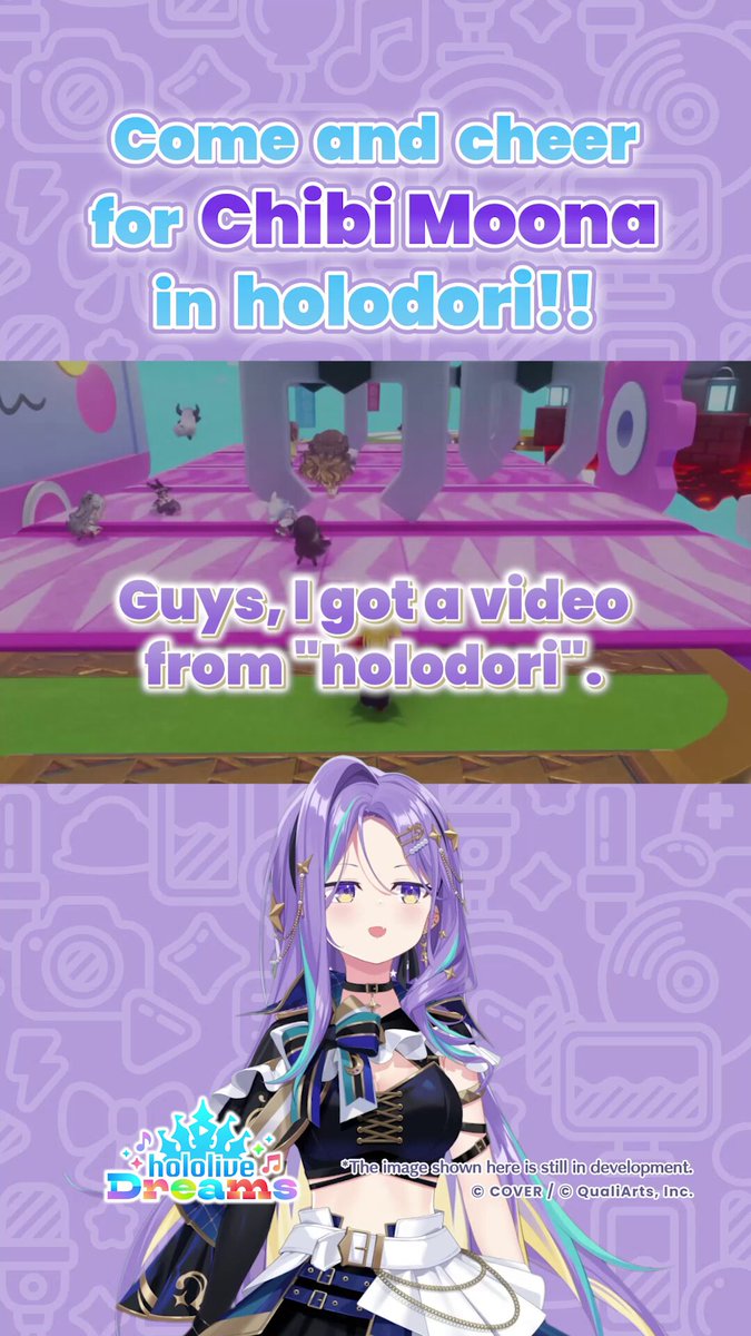 I just posted the introduction video for #holodori, launching July 23rd (JST)! 🎉