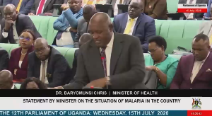 Pregnant women, beer drinkers attract mosquitoes-Health Minister DR. CHRIS BARYOMUNSI. #PlenaryUg