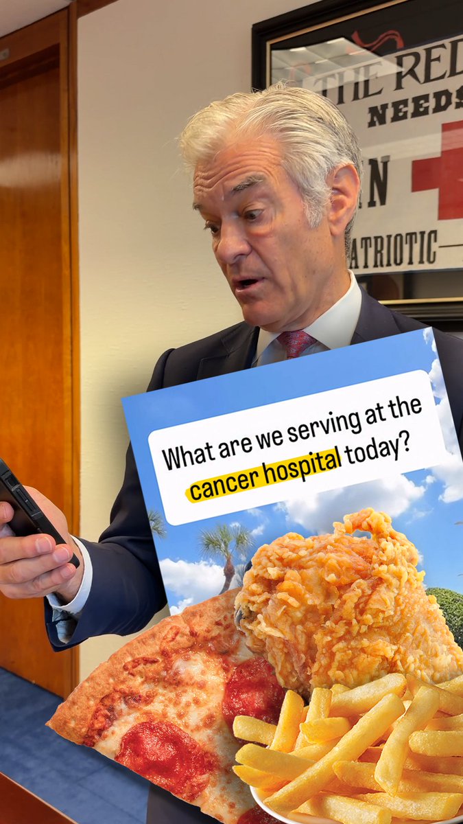 Food IS medicine! We should be making it easier to Eat Real Food in America — not easier to get sicker! HHS and CMSGov are grateful to the hospitals that have stepped up by signing our MAHA pledge to bring healthy, all-natural food to their cafeterias.